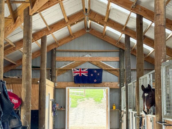 Glen Aros Horse Stables Interior