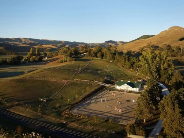 Glen Aros Horse Stables birds eye views